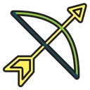 Free Bow Ribbon Arrow Icon