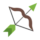 Free Bow And Arrow Archery Arrow Icon