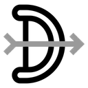 Free Bow Arrow Ribbon Icon