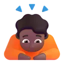 Free Bowing Color Medium Dark Icon