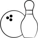 Free Bowling  Icon