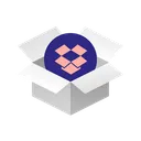 Free Box dropbox  Icon