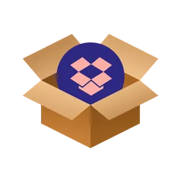 Free Box dropbox  Icon