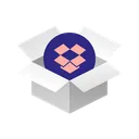 Free Dropbox Icon