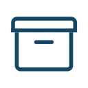 Free Box Files Storage Icon