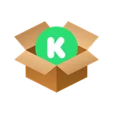 Free Kickstarter Isometric Box Icon