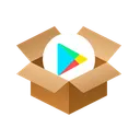 Free Googleplay Isometric Box Icon