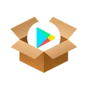 Free Google Play Isometrisch Box Symbol