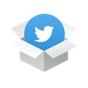 Free Box twitter  Icon