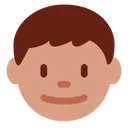 Free Boy Blond Medium Icon