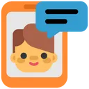 Free Boy Messaging  Icon