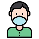 Free Man Male Medical Masks Icon