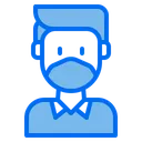 Free Man Male Medical Masks Icon