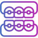 Free Braces Dental Orthodontic Icon