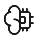 Free Brain chip  Icon