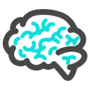 Free Brain Intelligence Thinking Icon