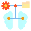 Free Brain Network  Icon