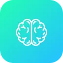 Free Brain Neuroscience Brainstorming Icon