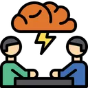 Free Brainstorm  Icon