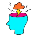 Free Vibrant Brainstorming Illustration Brainstorming Idea Icon