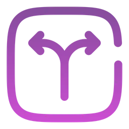 Free Branching Paths Up  Icon