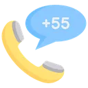 Free Brazil Country Code Icon