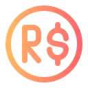 Free Brazilian Real  Icon