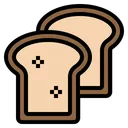 Free Bread Toast Loaf Icon