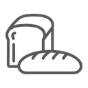 Free Bread  Icon