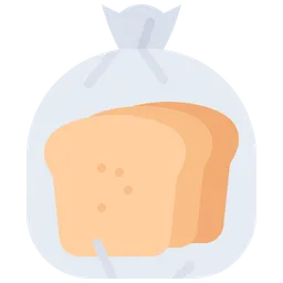 Free Bread Package  Icon