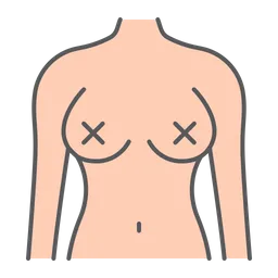 Free Breast  Icon