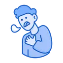 Free Breathe Breathing Coronavirus Difficult Icon