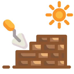 Free Brick Wall  Icon