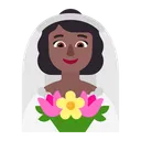 Free With Veil Flat Icon