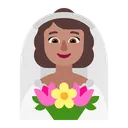 Free With Veil Flat Icon