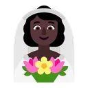 Free With Veil Flat Icon