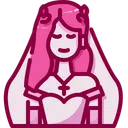 Free Bride Woman Bride Dress Icon