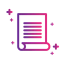 Free Brief Schule Post Icon