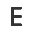 Free Buchstabe e  Symbol