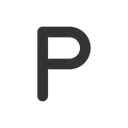 Free Buchstabe P  Symbol