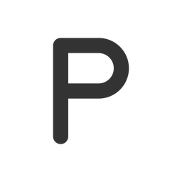 Free Buchstabe P  Symbol