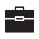 Free Briefcase Portfolio Bag Icon