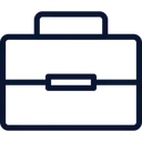 Free Briefcase Black Outline Miscellaneous Life Style Icon