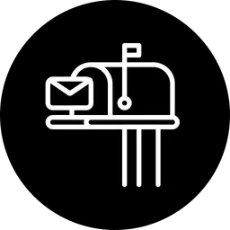 Free Briefkasten  Symbol