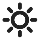 Free Button High Contrast Icon