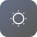 Free Brightness Light Adjust Icon