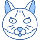 Free British Shorthair Cat Round Face Plush Coat Icon