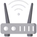 Free Broadband Wifi Router Modem Icon