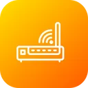 Free Broadband Router Wifi Icon