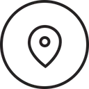 Free Epingle Emplacement Marqueur Icon